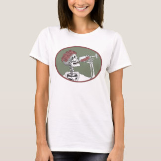 T-shirt laisse la boisson