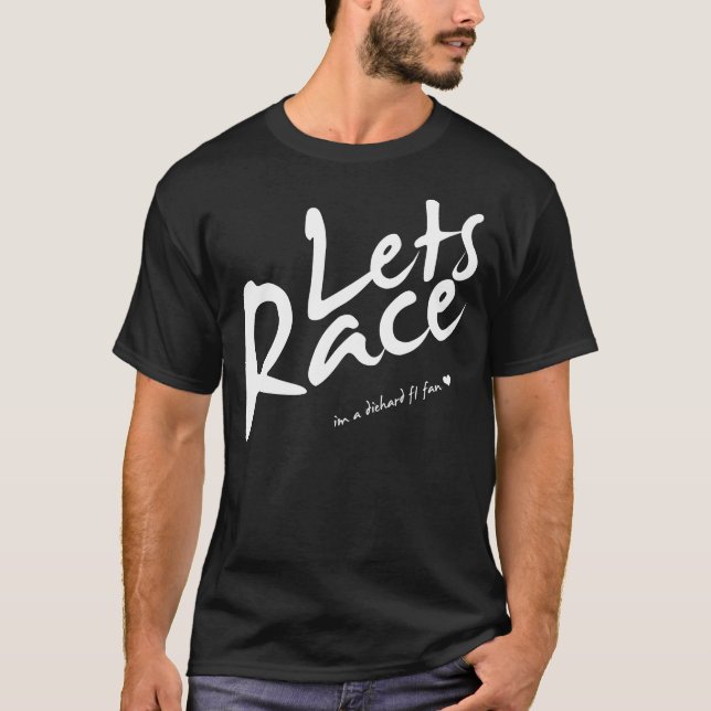 T-shirt laisse la course (Devant)
