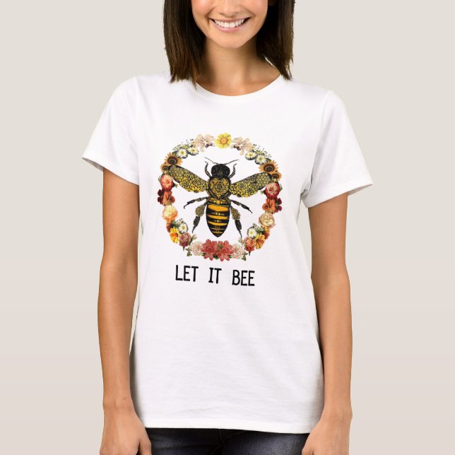 T-shirt Laissé l'abeille (Devant)