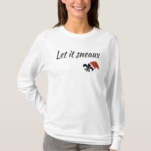 T-shirt Laissé le chemise de Noël de Sneaux Louisiane