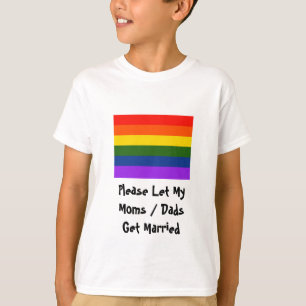 T-shirt Laisse mes papas se marier