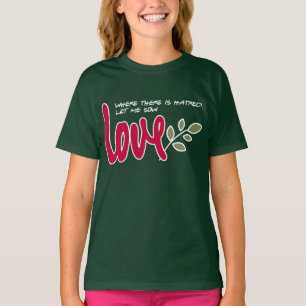 T-shirt Laisse-moi semer l'amour