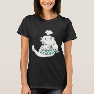 T-shirt Laisse-moi te cuisiner un repas dit le Phoque
