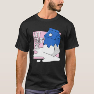 T-shirt Laisser Dairy Die Animal Cruelty Advocates Vegan V