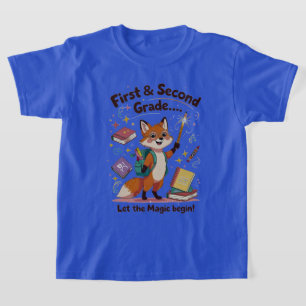 T-shirt Laisser la magie commencer - première et deuxième 