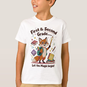 T-shirt Laisser la magie commencer - première et deuxième 