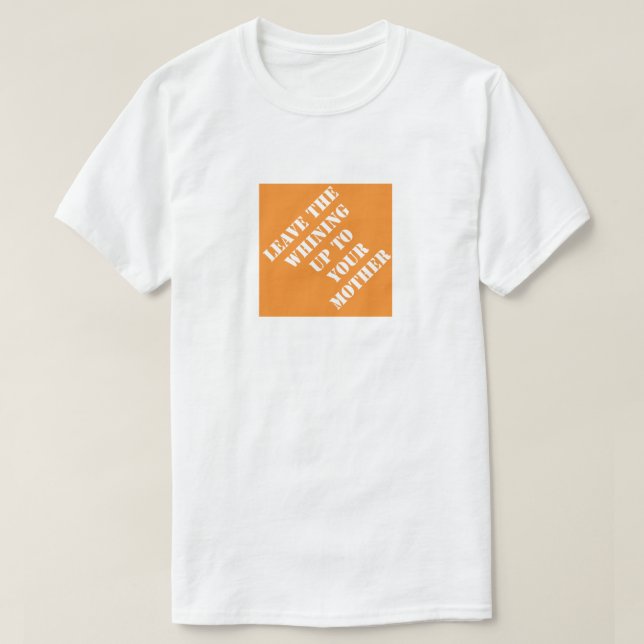 T-shirt Laisser La Pleine À Ta Mère Drôle Papa (Design devant)