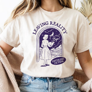 T-shirt Laisser la réalité entrer dans la fiction pour l'a