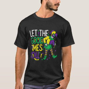 T-shirt Laisser Le Bon Temps Faire Rouler Jester Bead Mard