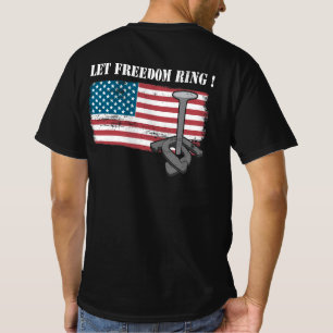 T-shirt Laisser le fer à cheval de la ceinture de liberté 