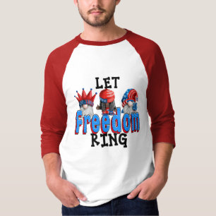 T-shirt Laisser les jeux de la liberté