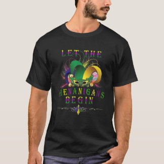 T-shirt Laisser Les Shenanigans Commencer Mardi Gras 2022