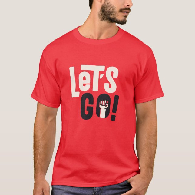T-shirt Laisser &n° 39 ; s partir (Devant)