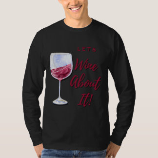 T-shirt Laisser Vin À Ce Sujet 126