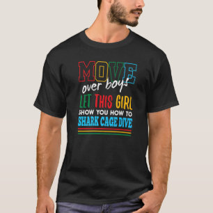 T-shirt Laissez Cette Fille Vous Montrer Comment Shark Cag