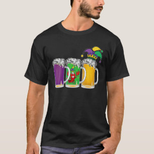 T-shirt Laissez Day Boire unique Mardi Gras Jester Funny C