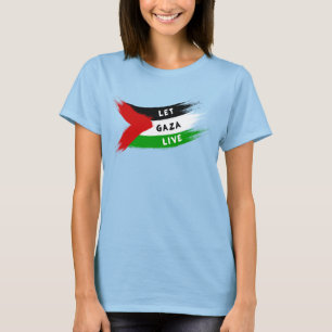 T-shirt Laissez Gaza vivre