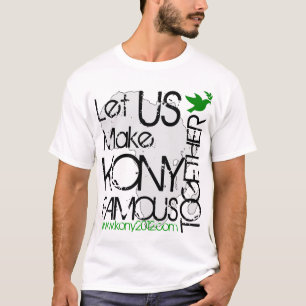 T-shirt Laissez KONY être la célèbre chemise