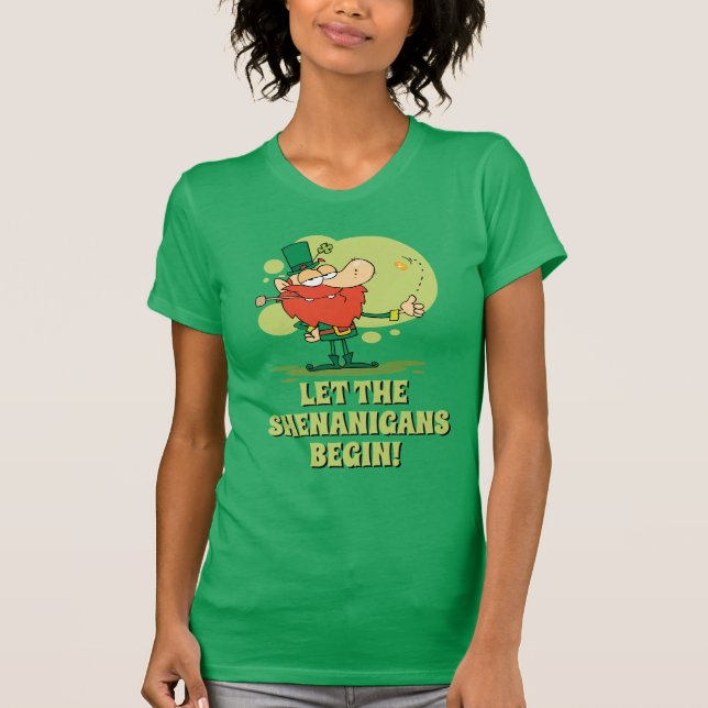 T-shirt Laissez la malice commencer ! Lutin (Devant)