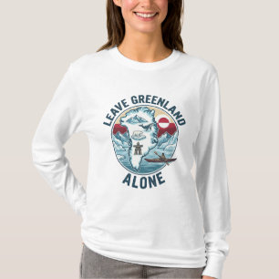 T-shirt Laissez le Groenland en paix