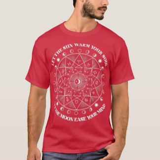 T-shirt Laissez le soleil réchauffer votre âme laissez la 