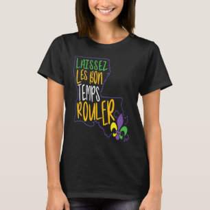 T-shirt Laissez Les Bon Temps Rouler La Nouvelle-Orléans F