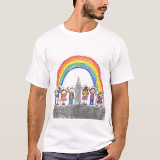 T-shirt Laissez les enfants dessiner l'avenir – Plus de gu