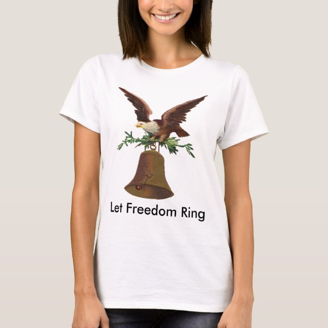 T-shirt Laissez les femmes de la ceinture de liberté (Devant)