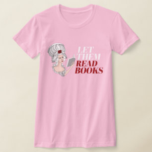 T-shirt Laissez-les lire des livres