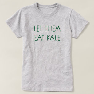 T-SHIRT LAISSEZ-LES MANGER DU CHOU FRISÉ