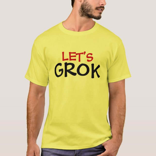 T-SHIRT LAISSEZ LES USA GROK (Devant)