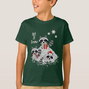 T-SHIRT LAISSEZ LUI NEIGER ENFANTS DE FAUNE DE RATONS