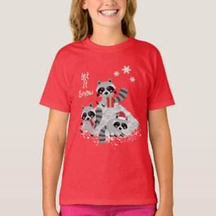 T-SHIRT LAISSEZ LUI NEIGER JEUNESSE DE FILLES DE RATONS
