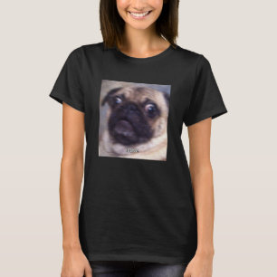 T-shirt Laissez Manches Longues Mème Flou Drôle de Visage
