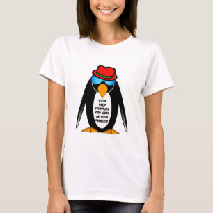 T-shirt laissez-moi laisser tomber tout et travailler sur