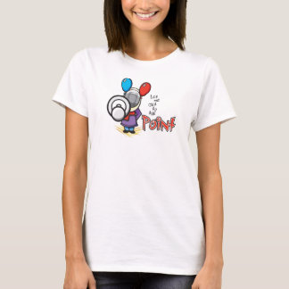 T-shirt Laissez-moi obtenir au point (la pièce en t de