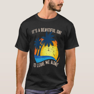 T-shirt Laissez-moi seul Introvert Anti Social Shy People