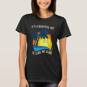T-shirt Laissez-moi seul Introverti Antisocial Personnes t