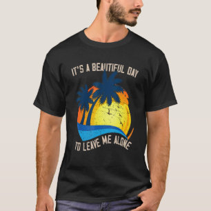 T-shirt Laissez-moi seul Introverti Antisocial Personnes t