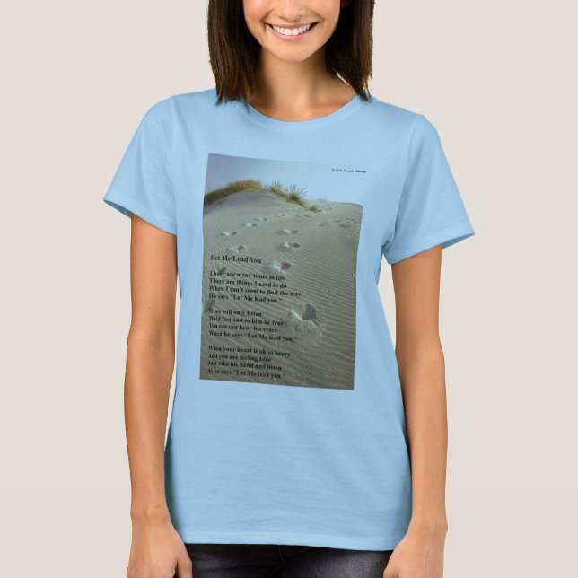 T-shirt Laissez-moi vous mener (Devant)