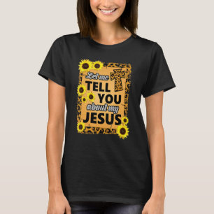 T-shirt Laissez-Moi Vous Parler De Jésus Religieux Chrétie
