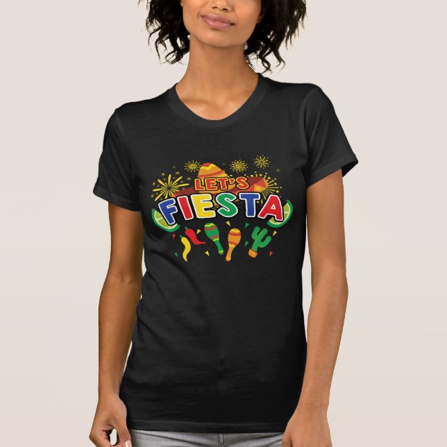 T-shirt Laissez-nous fiesta (Devant)