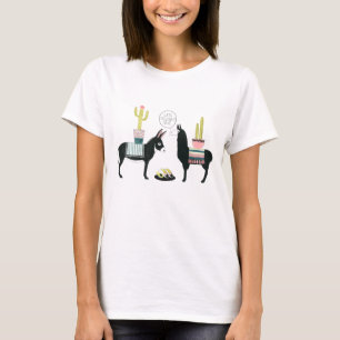 T-shirt Laissez-nous taco au sujet de l'amour