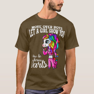 T-shirt Laissez Une Fille Vous Montrer Comment Jeter Des f