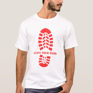 T-shirt Laissez Votre Empreinte -Randonnée Vintage Emprein