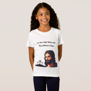 T-Shirt Laissez votre lumière briller les enfants