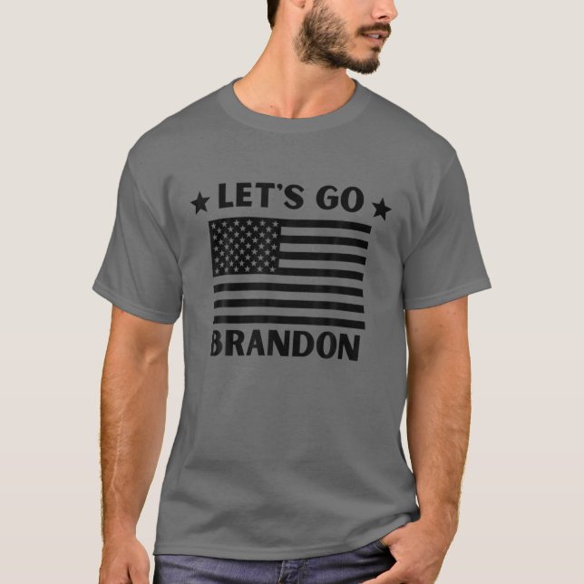 T-shirt Laissons aller Branson Brandon Conservateur (Devant)