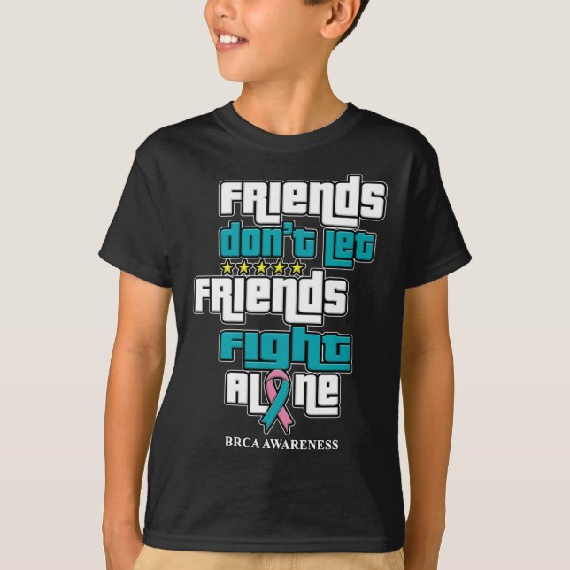 T-shirt Laissons les amis prendre conscience de la situati (Devant)
