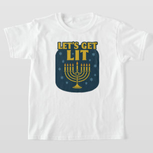 T-shirt Laissons tomber Hanoukka Kids'