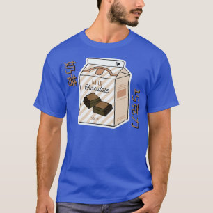 T-shirt Lait au Chocolat Rétro Otaku Japonais Anime Kawaii